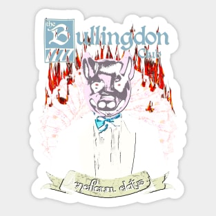 the Bullingdon Club Sticker